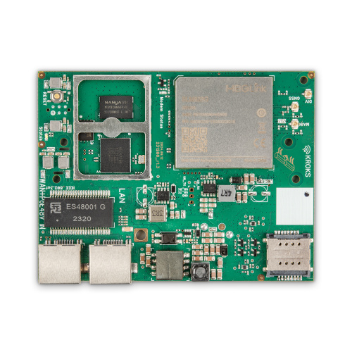 Kroks Rt-Brd m6-Gn гигабитный роутер с модемом LTE cat.6 для установки в гермобокс фото 5
