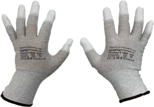 Перчатки SCAFFA Antistat PU размер 9