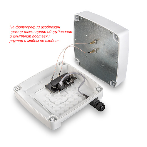3G/4G MIMO антенна KAA15-1700/2700 U-BOX RJ45 (с гермовводом RJ-45) фото 8