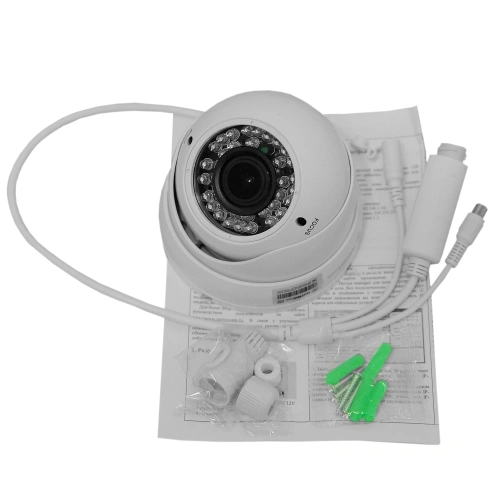 Видеокамера MT-DM2.0IP30VSG PoE audio (2,8-12mm) фото 2