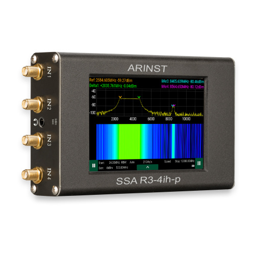 Arinst SSA R3-4ih-p четырех портовый анализатор спектра, 24МГц - 12ГГц фото 5 Arinst SSA R3-4ih-p четырех портовый анализатор спектра, 24МГц - 12ГГц фото 5