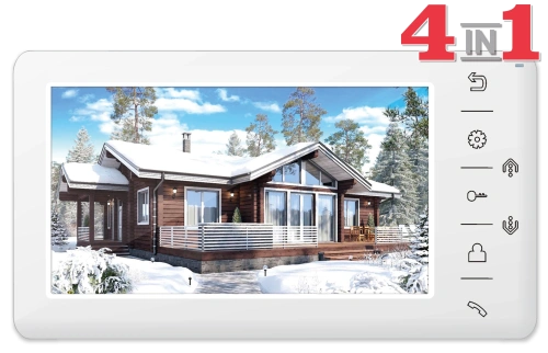 Монитор видеодомофона Amelie HD (White)