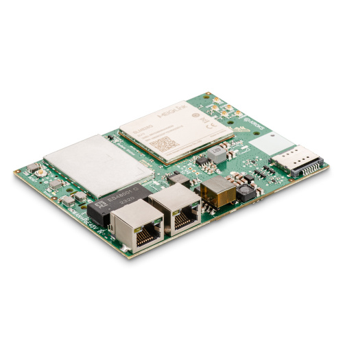 Kroks Rt-Brd m12-Gn гигабитный роутер с модемом LTE cat.12 для установки в гермобокс Kroks Rt-Brd m12-Gn гигабитный роутер с модемом LTE cat.12 для установки в гермобокс