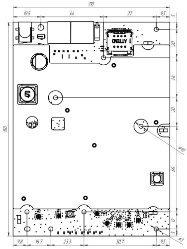 Kroks Rt-Brd m6-G гигабитный роутер с модемом LTE cat.6 для установки в гермобокс — купить в Vidoks фото 8 Kroks Rt-Brd m6-G гигабитный роутер с модемом LTE cat.6 для установки в гермобокс фото 8