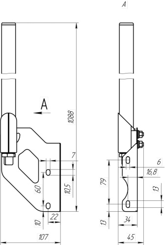 KC10-2400/5000 двухдиапазонная всенаправленная WiFi антенна 2.4/5 ГГц 10 дБи — купить в Vidoks фото 4 KC10-2400/5000 двухдиапазонная всенаправленная WiFi антенна 2.4/5 ГГц 10 дБи фото 4