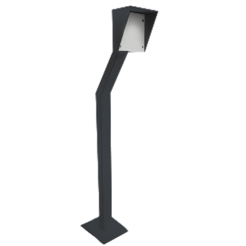 Стойка для считывателя TSt-Uno 150x150 (антрацитово-серый)