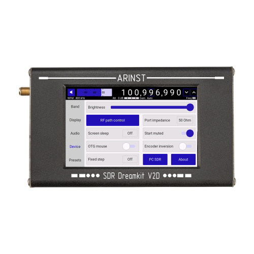 ARINST SDR Dreamkit V2D портативный радиоприемник — купить в Vidoks фото 7 ARINST SDR Dreamkit V2D портативный радиоприемник фото 7